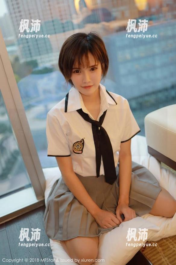 MFStar模范学院 - 图集更新！诗诗kiki水手服变身，直接开到了航海家的选美大赛现场！-枫沛玥